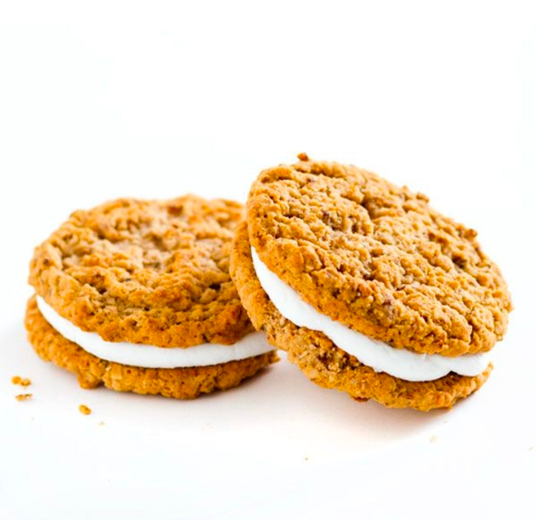 Oatmeal cookie sandwiches